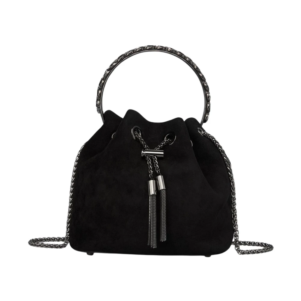 Alma en Pena Emmer tas hanger detail Black Dames
