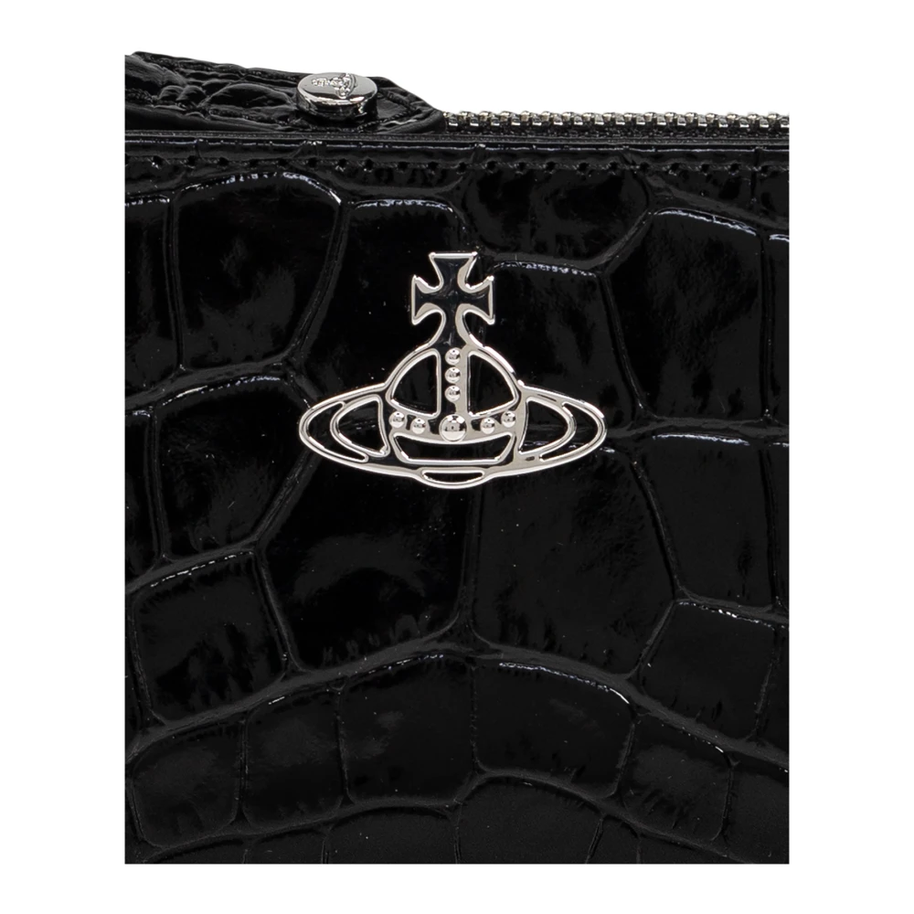 Vivienne Westwood Portemonnee met logo Black Dames