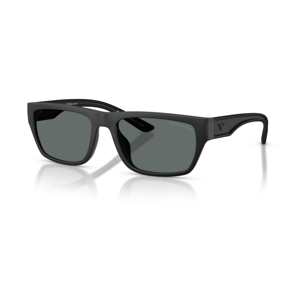 Emporio Armani , Herren, Accessories, Schwarzk, 57 Mm 