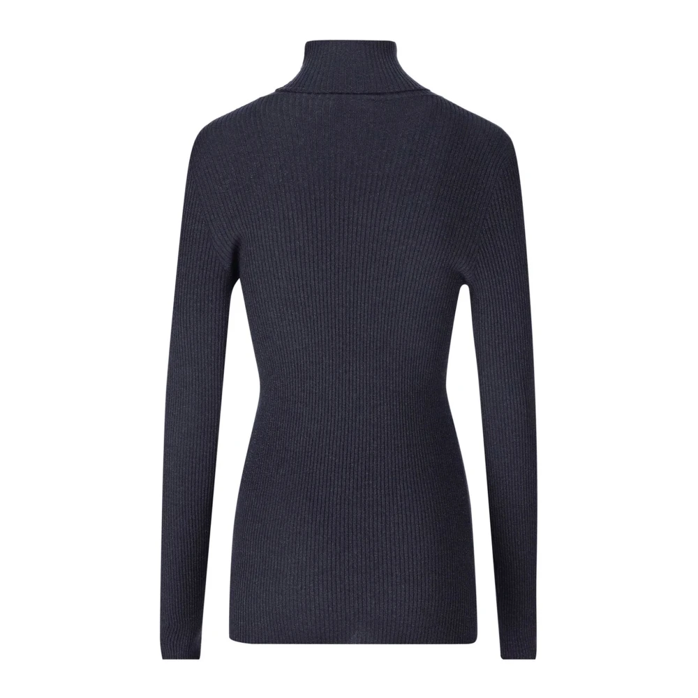 BRUNELLO CUCINELLI Turtleneck Sweater Blue Dames