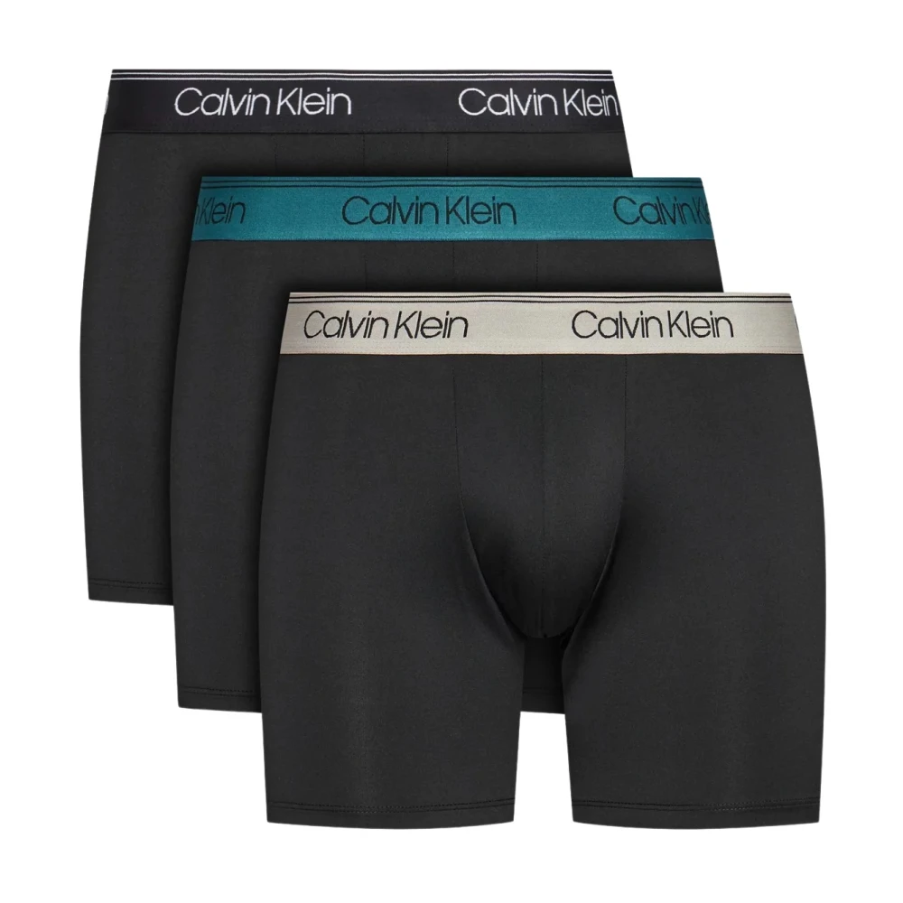 Calvin Klein Stretch Boxers Tripack Zwart Black Heren