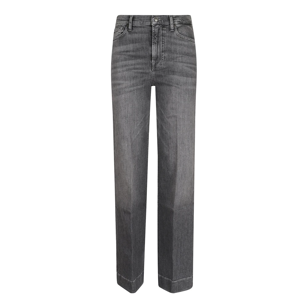 7 For All Mankind Moderne Dojo Soho Grey Jeans Gray Dames