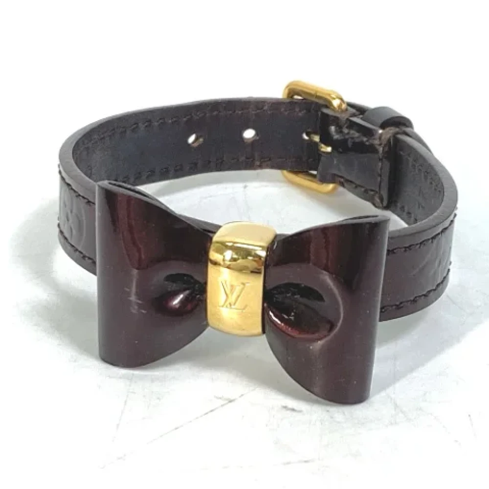 Louis Vuitton Vintage Pre-owned Fabric hair-accessories Purple Dames