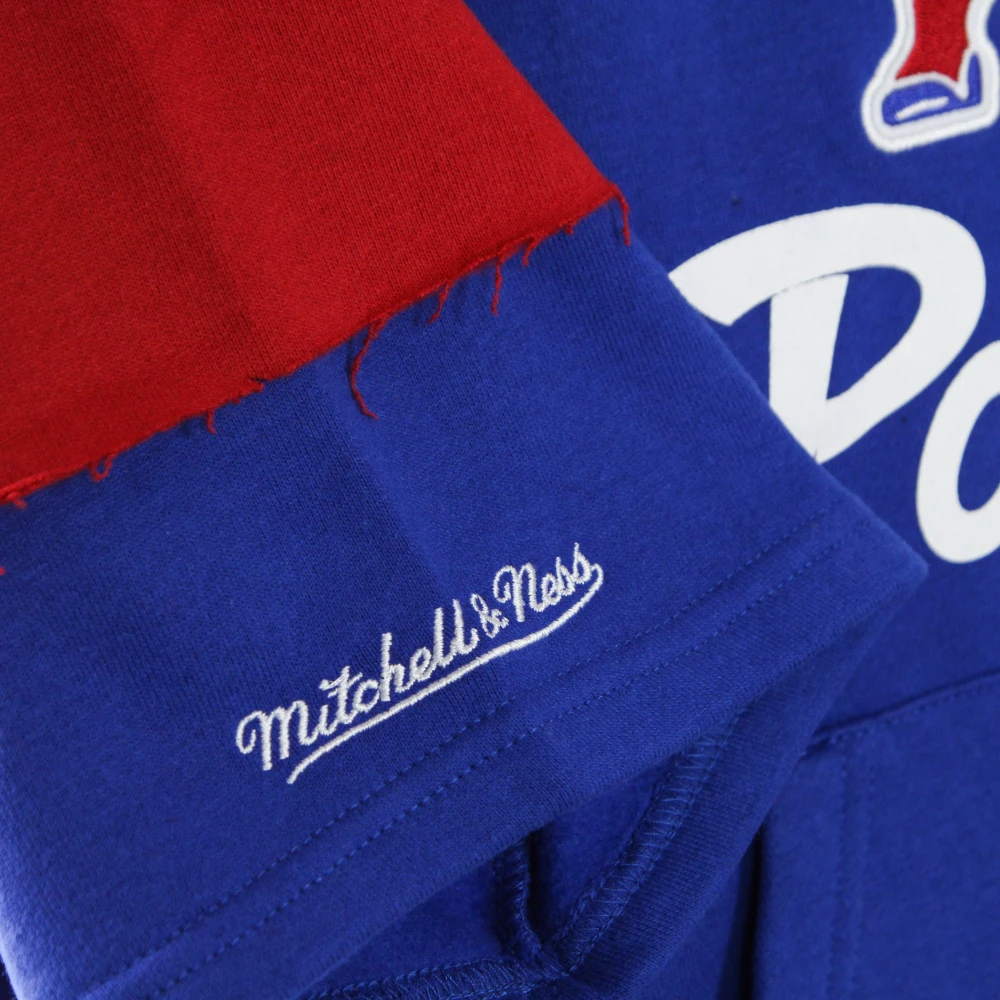 Mitchell & Ness NFL Korte Mouw Hoodie Koningsblauw Blue Heren