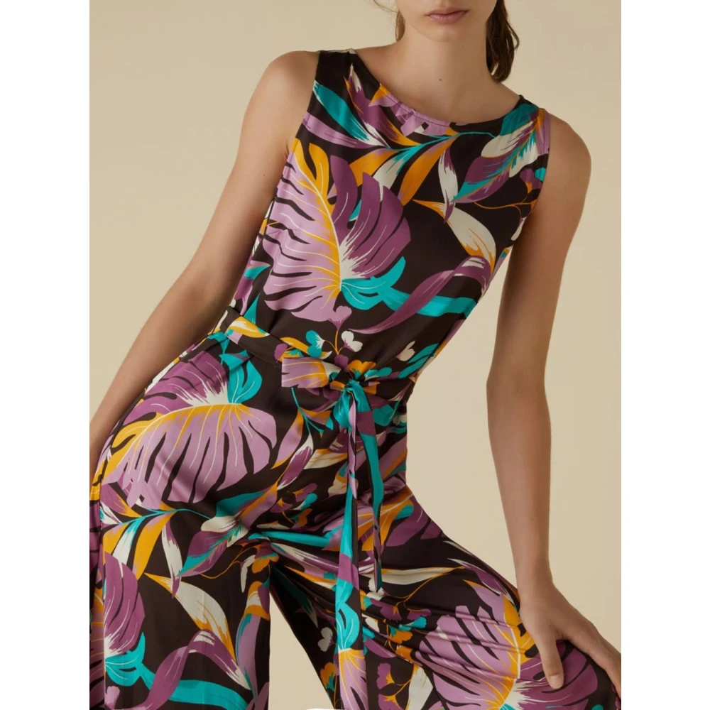 Marella Multicolor Jumpsuit Set voor Vrouwen Multicolor Dames