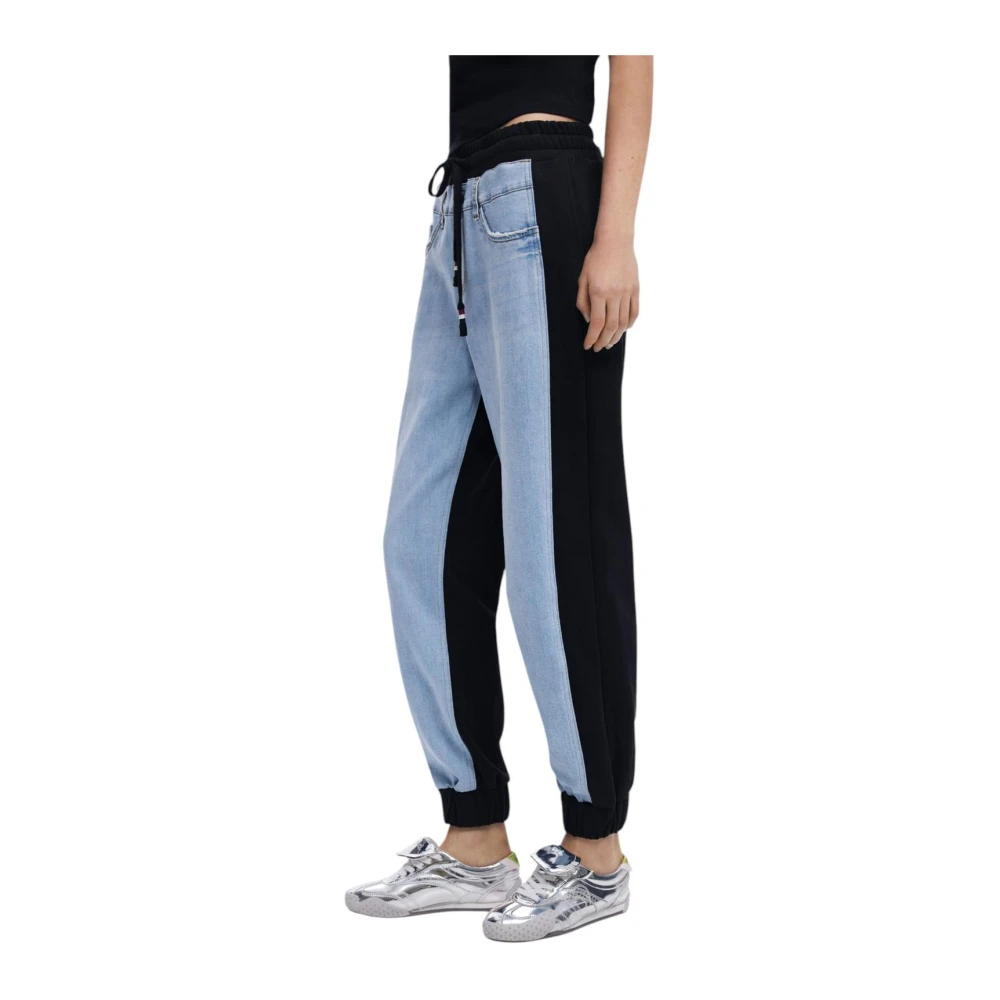 Desigual Zwarte Denim Jeans Casual Stijl Black Dames