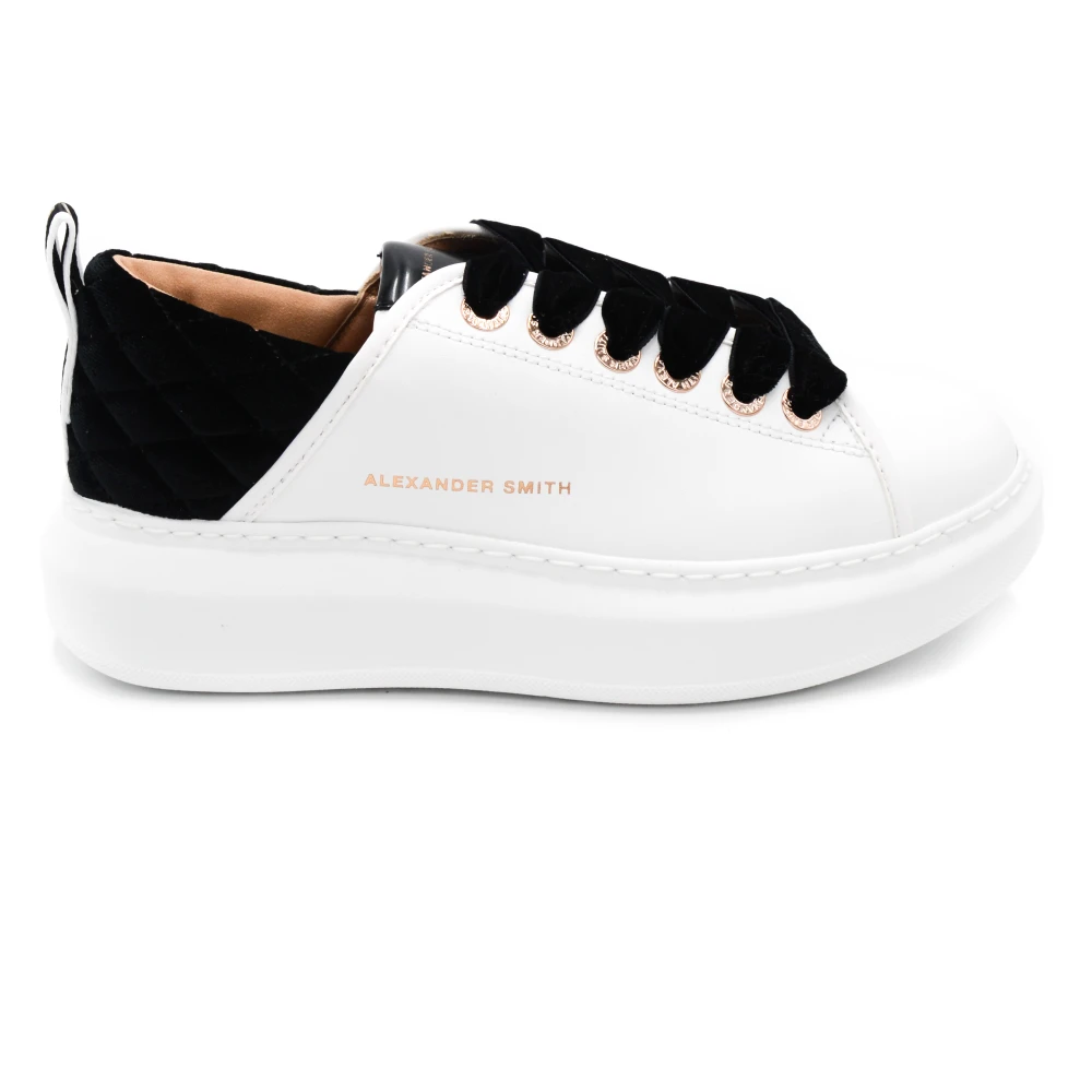 Alexander Smith Sneakers Wit White Dames