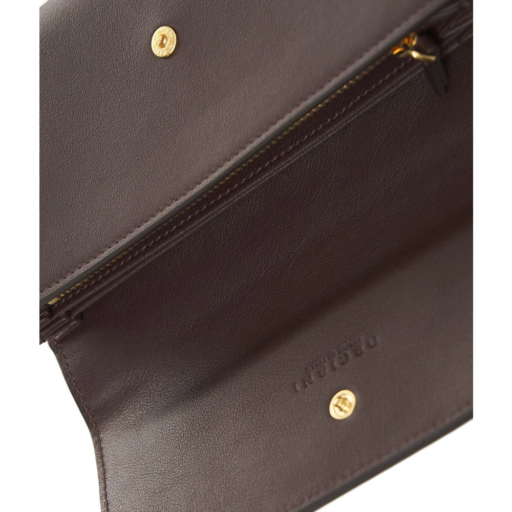 Orciani Bruine Portemonnees voor Vrouwen Aw24 Brown Dames