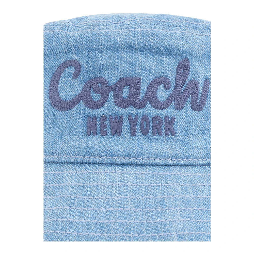 Coach Denim hoed Blue Unisex