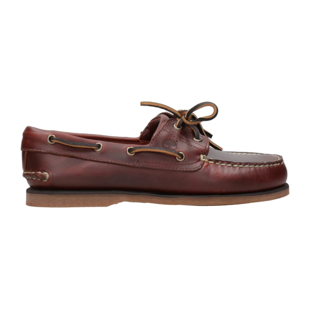Timberland Scarpa Da Barca Classic 2-Eye Da Uomo In Marrone, Taglia 41 - Immagine 7
