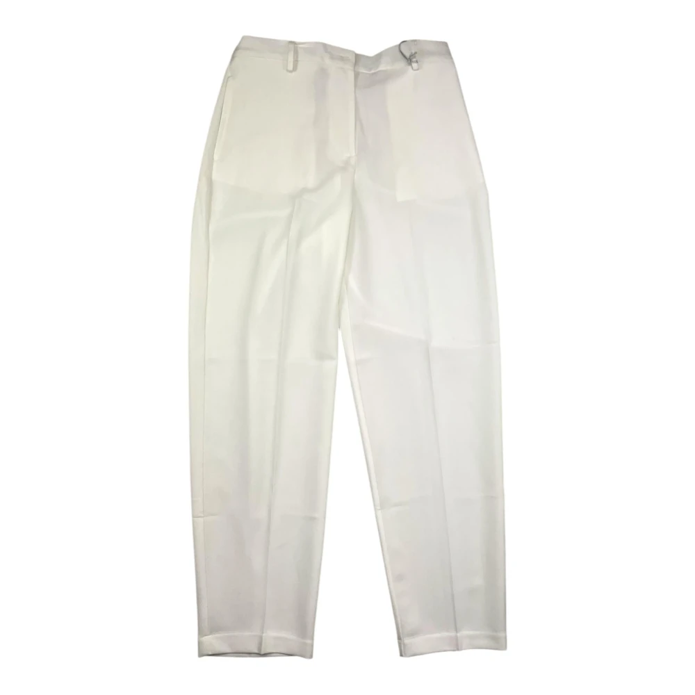 Patrizia Pepe Girls Beige Trousers, 14 Y, Cream Trousers Certified Product