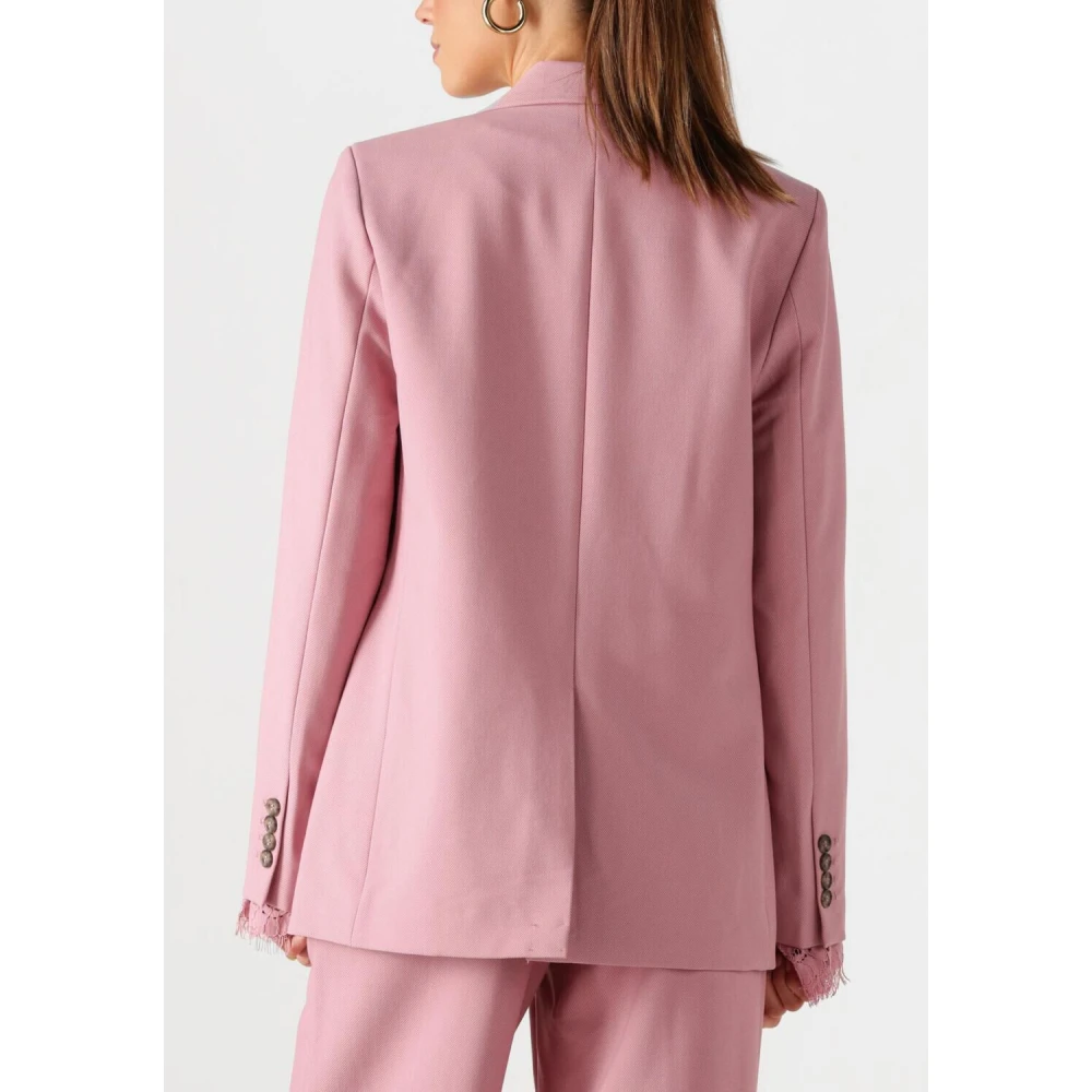 Y.A.S Roze Elegante Blazer voor Vrouwen Pink Dames