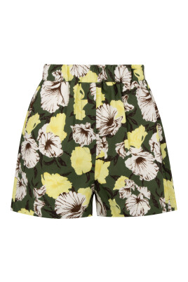 blommig-bomullsshorts