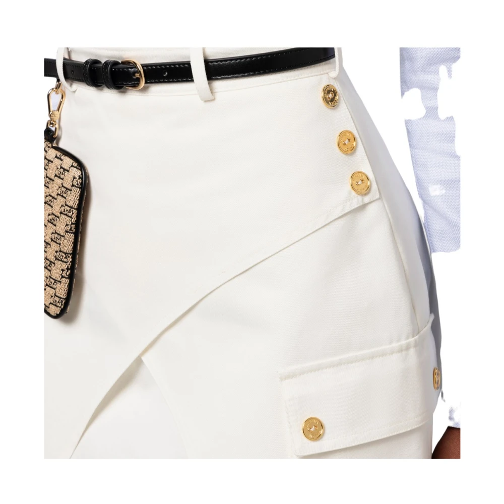 Elisabetta Franchi Short Skirts White Dames