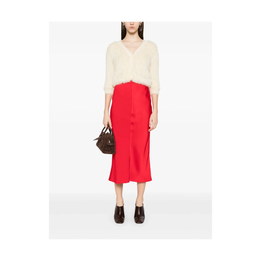 Ami Paris Rode Rok met Zijrits Red Dames