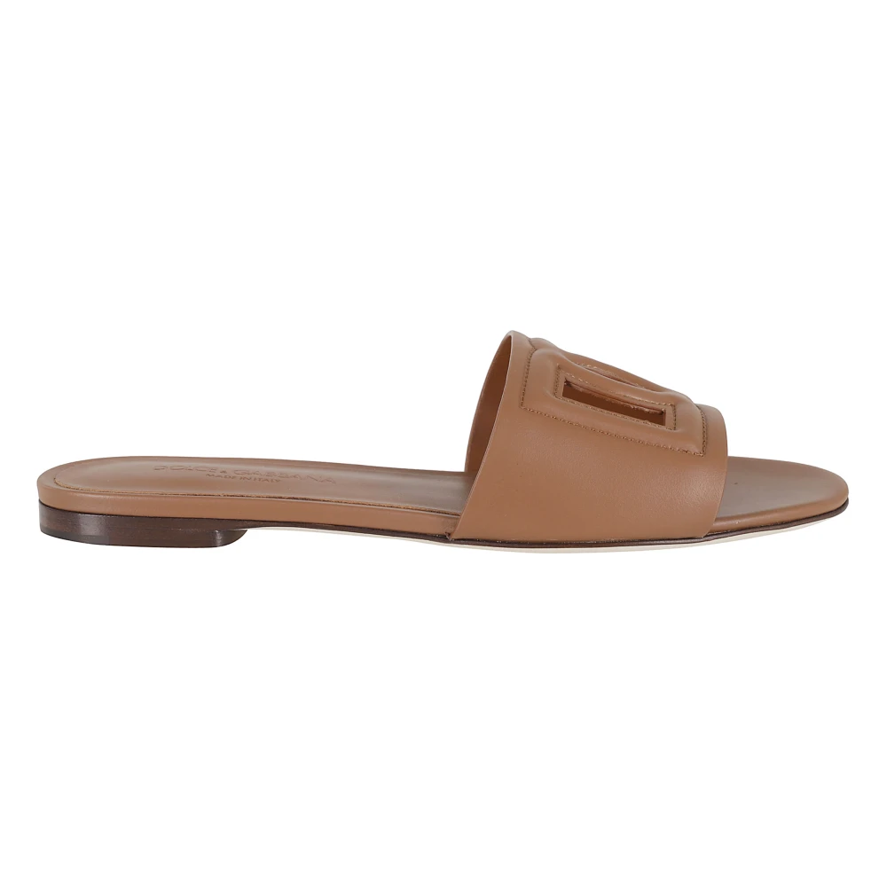 Dolce & Gabbana , Sliders, Female, Brown, 3 Uk, Bianca Slide - Image 7