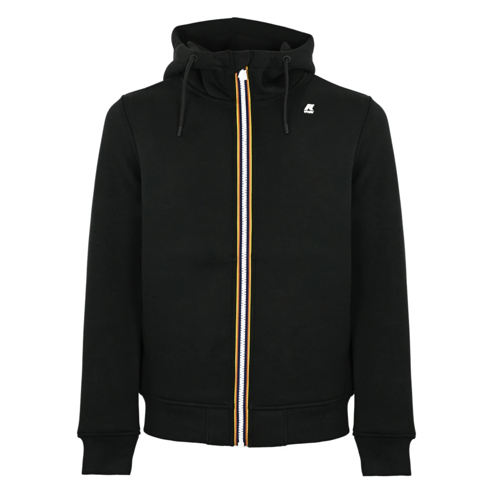 K-way Heren Polyester Trui Black Heren