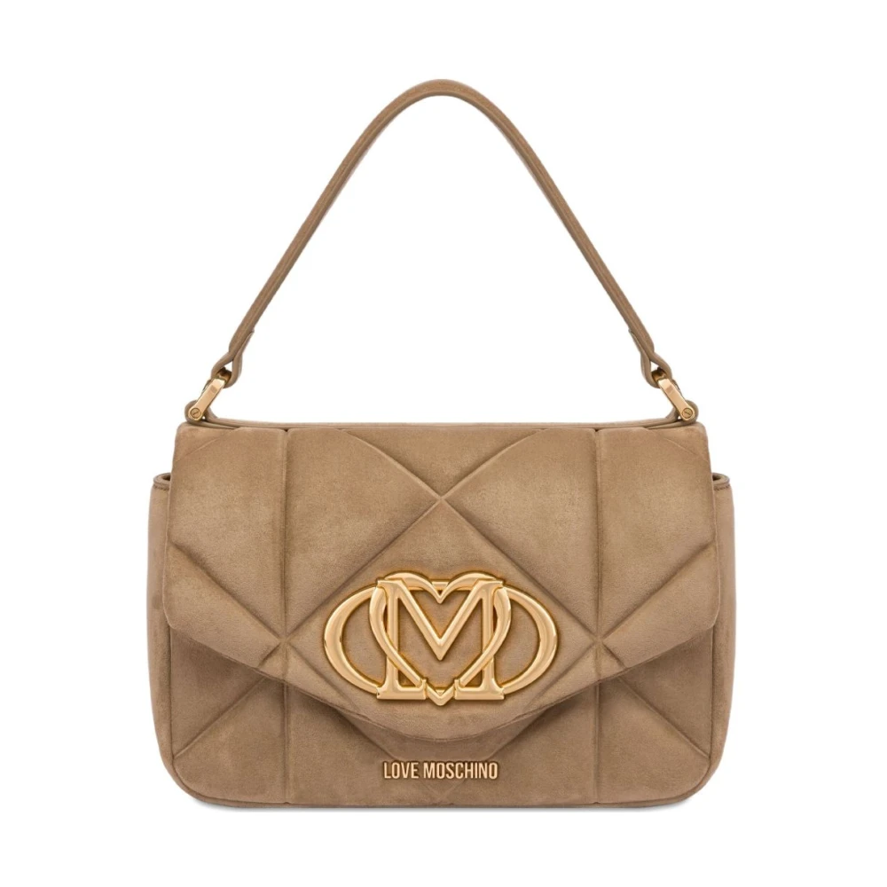 Love Moschino Women's Brown Chic Marrone Shoulder Bag
