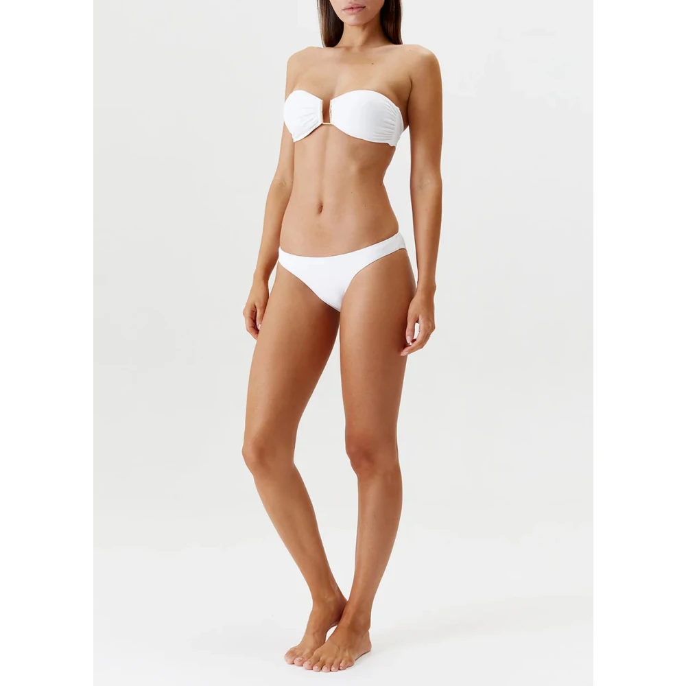 Melissa Odabash Witte Barcelona Bikini Bottoms White Dames