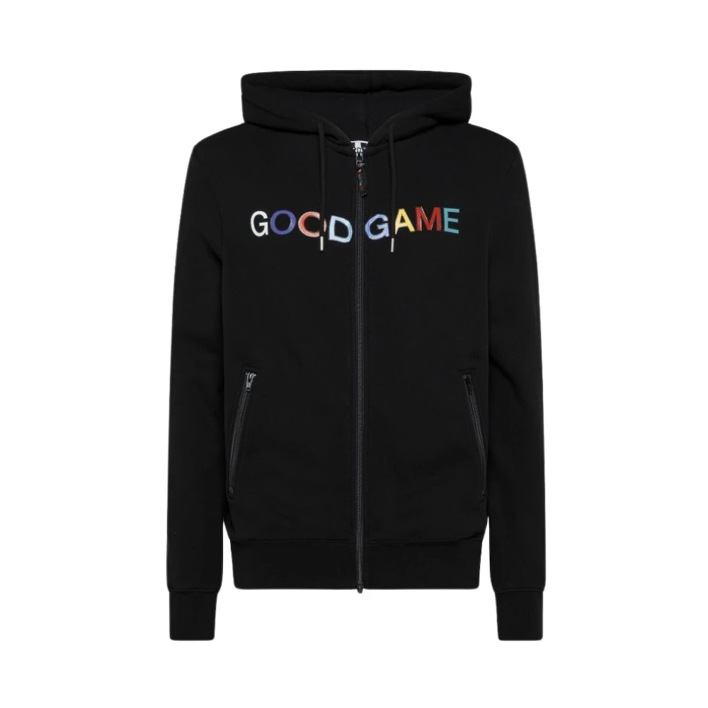 Sun68 Hoodie Black Heren