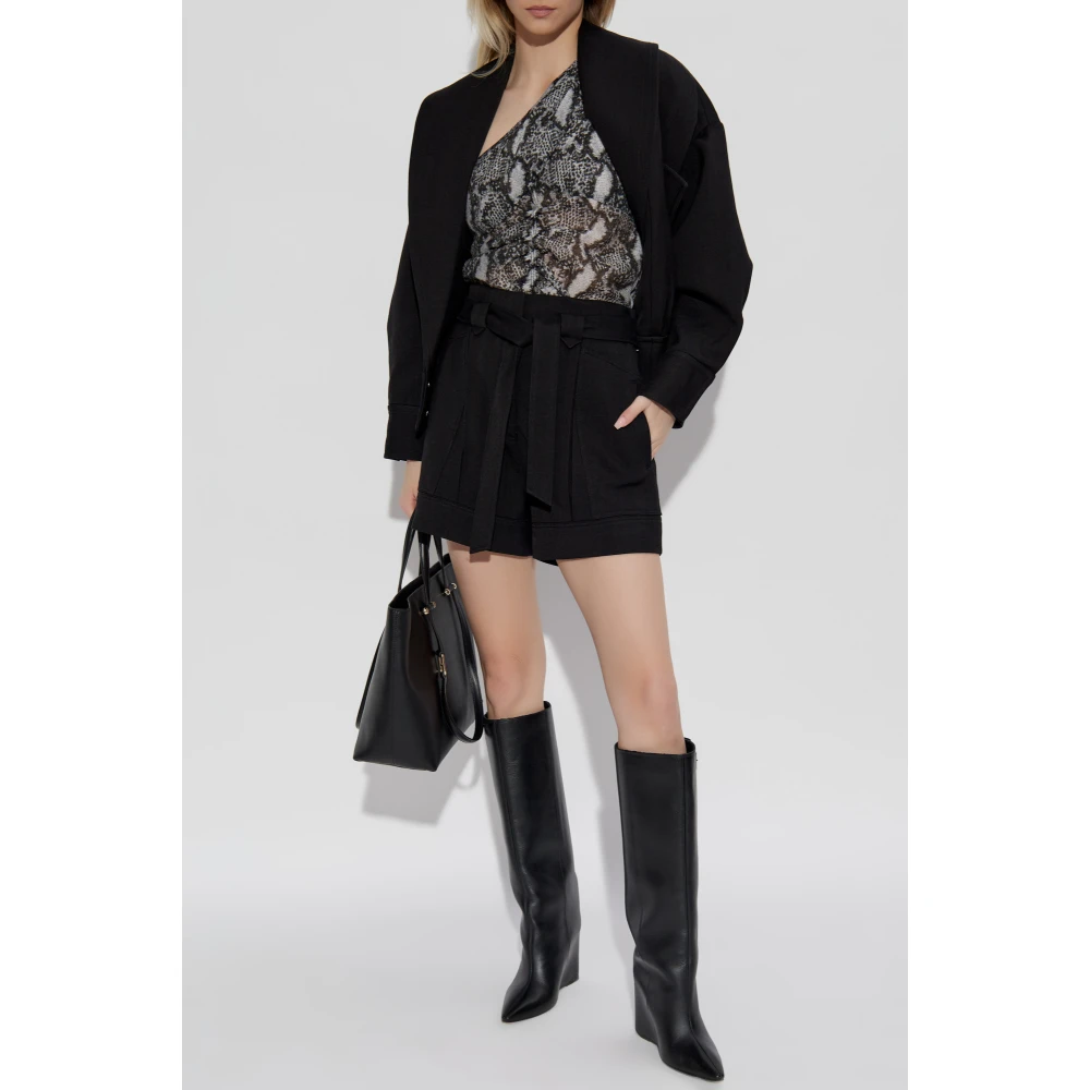 IRO Shorts Hannou Black Dames