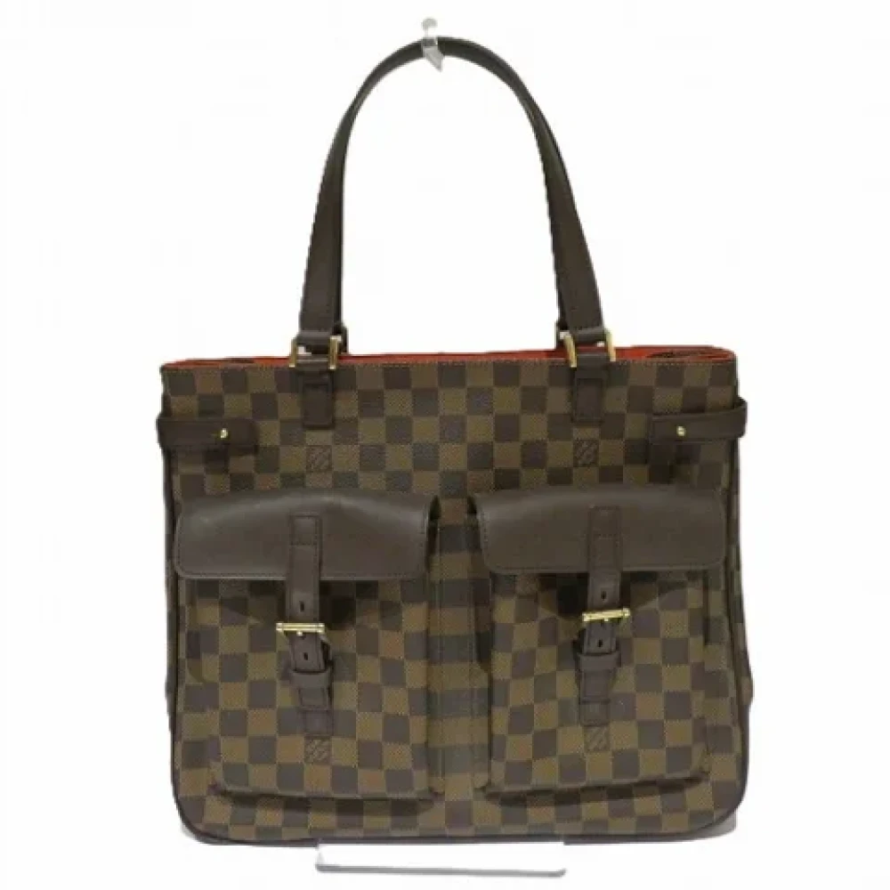 Louis Vuitton Vintage Pre-owned Fabric handbags Brown Dames