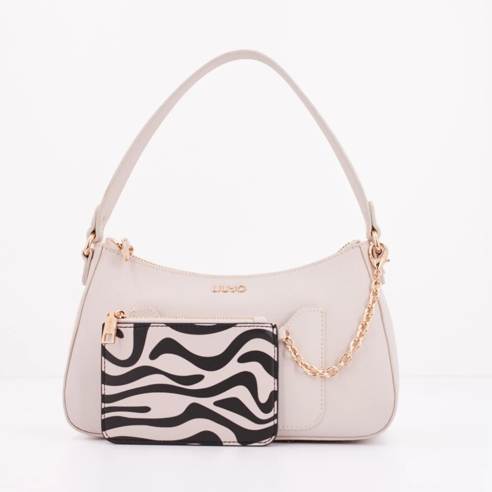 Liu Jo Stijlvolle Hobo Handtassen Beige Dames