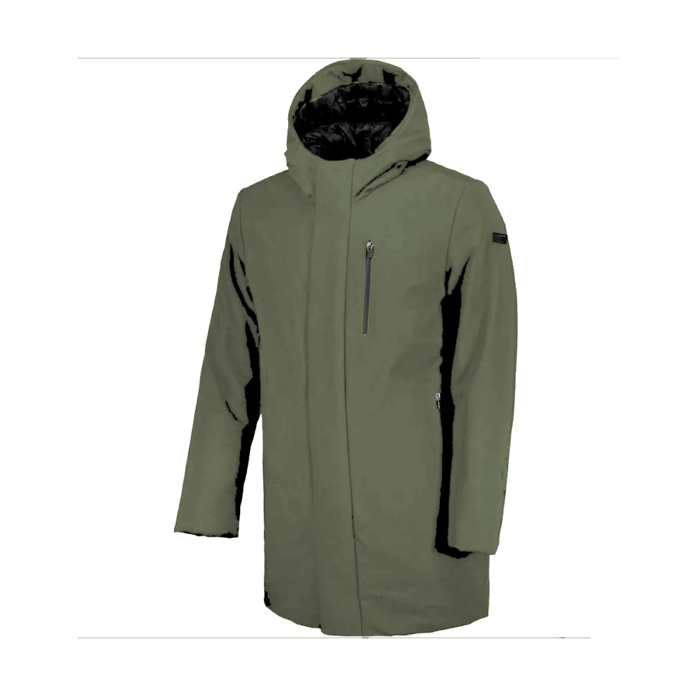 Canadian Classics Groene Technische Nylonjas met Capuchon Green Heren