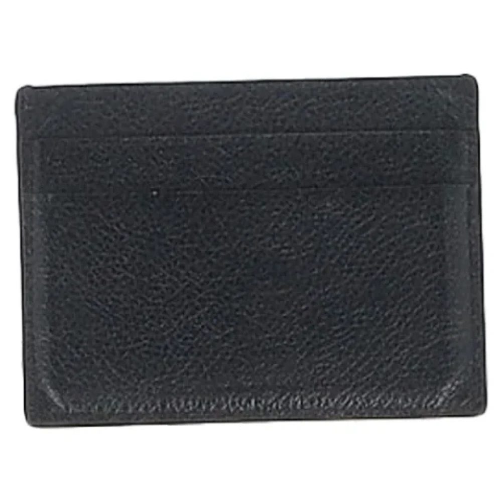 Balenciaga Vintage Pre-owned Leather wallets Black Heren