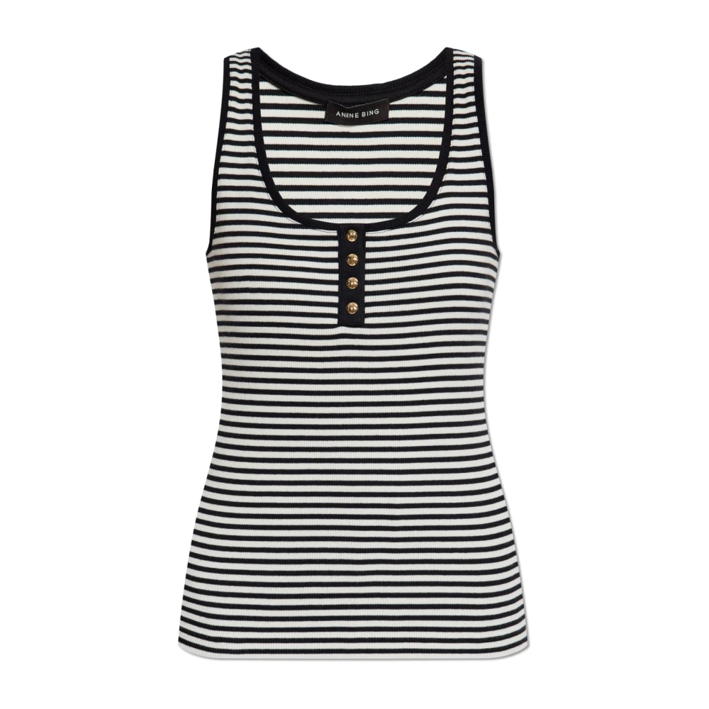 Anine Bing Top Alessia Black Dames