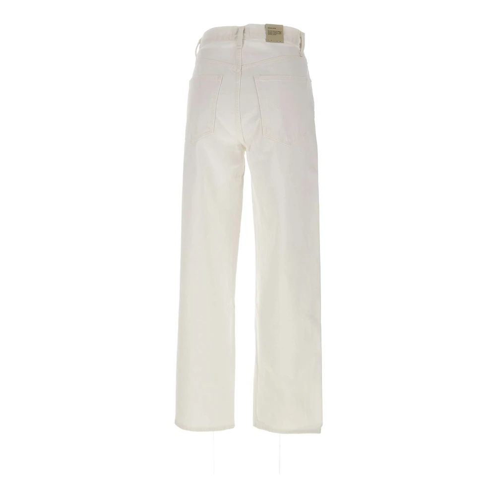 Agolde Icon Denim Witte Jeans White Dames