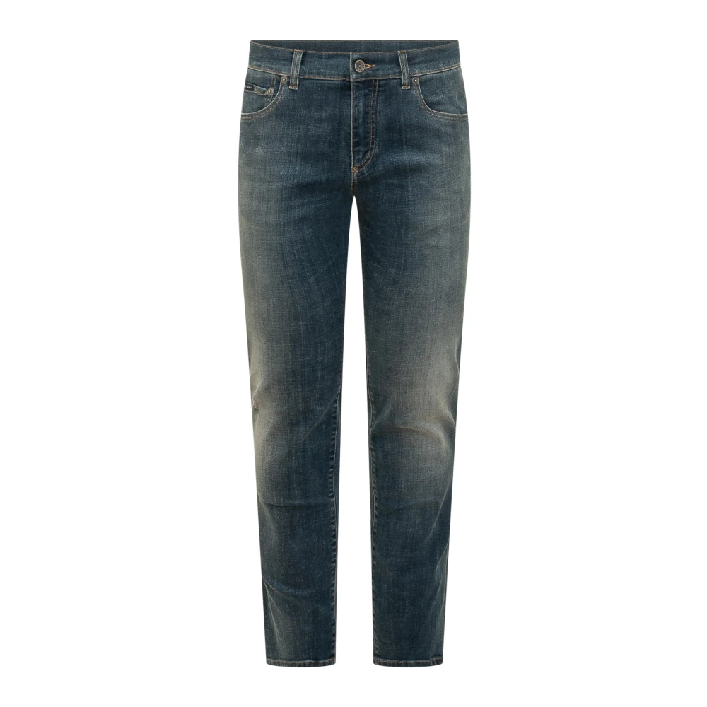 Dolce & Gabbana Blue Jeans - Male - Slim Fit Jeans - 2XL - Jeans