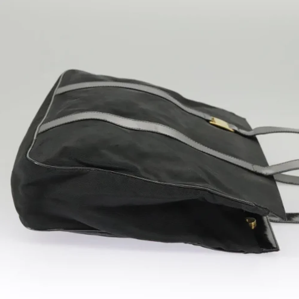 Salvatore Ferragamo Pre-owned Canvas totes Black Dames