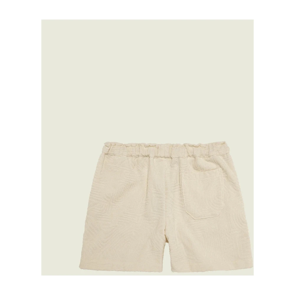 OAS Labyrint Terry Shorts Beige Heren