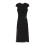 black-plumetis-asymmetrical-dress