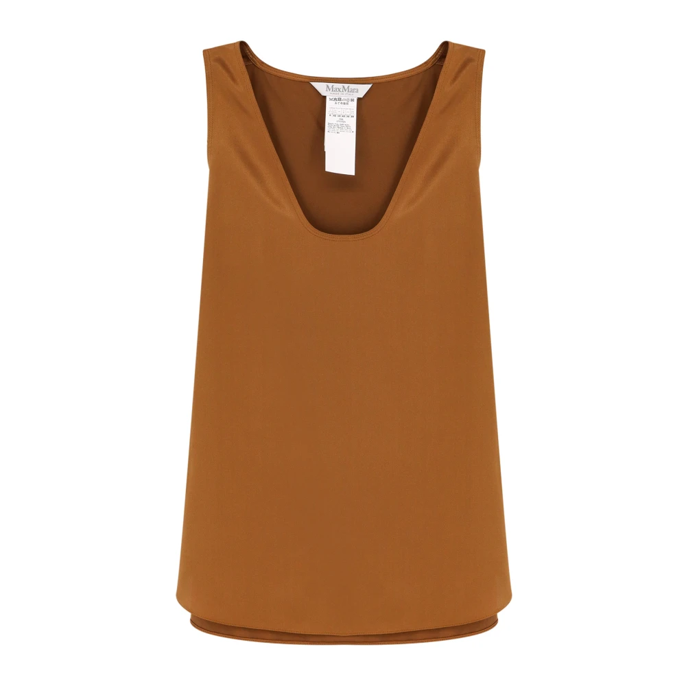 Tops > Sleeveless Tops - - Max Mara - Modalova