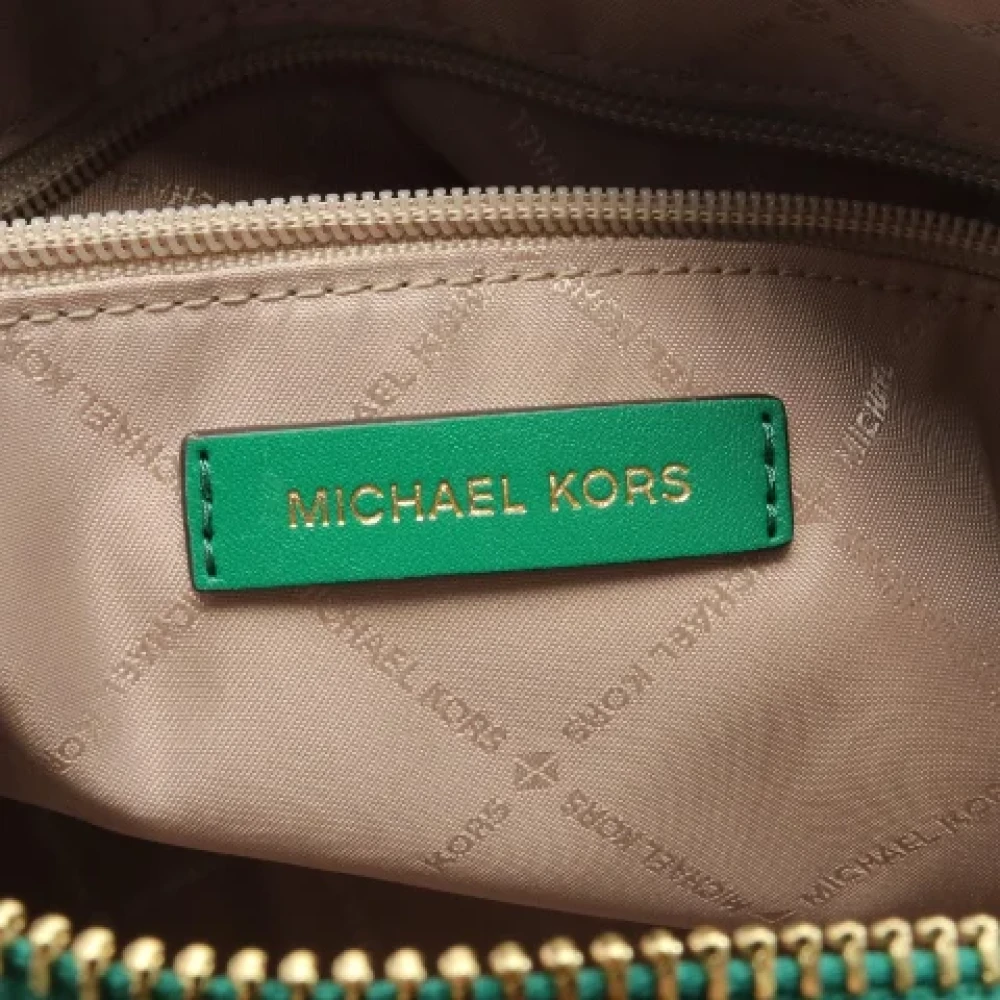 Michael Kors Pre-owned Canvas handbags Beige Dames