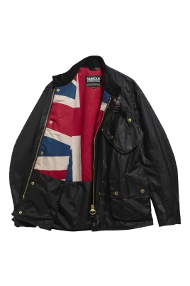 Union Jack International Waxed Jacket