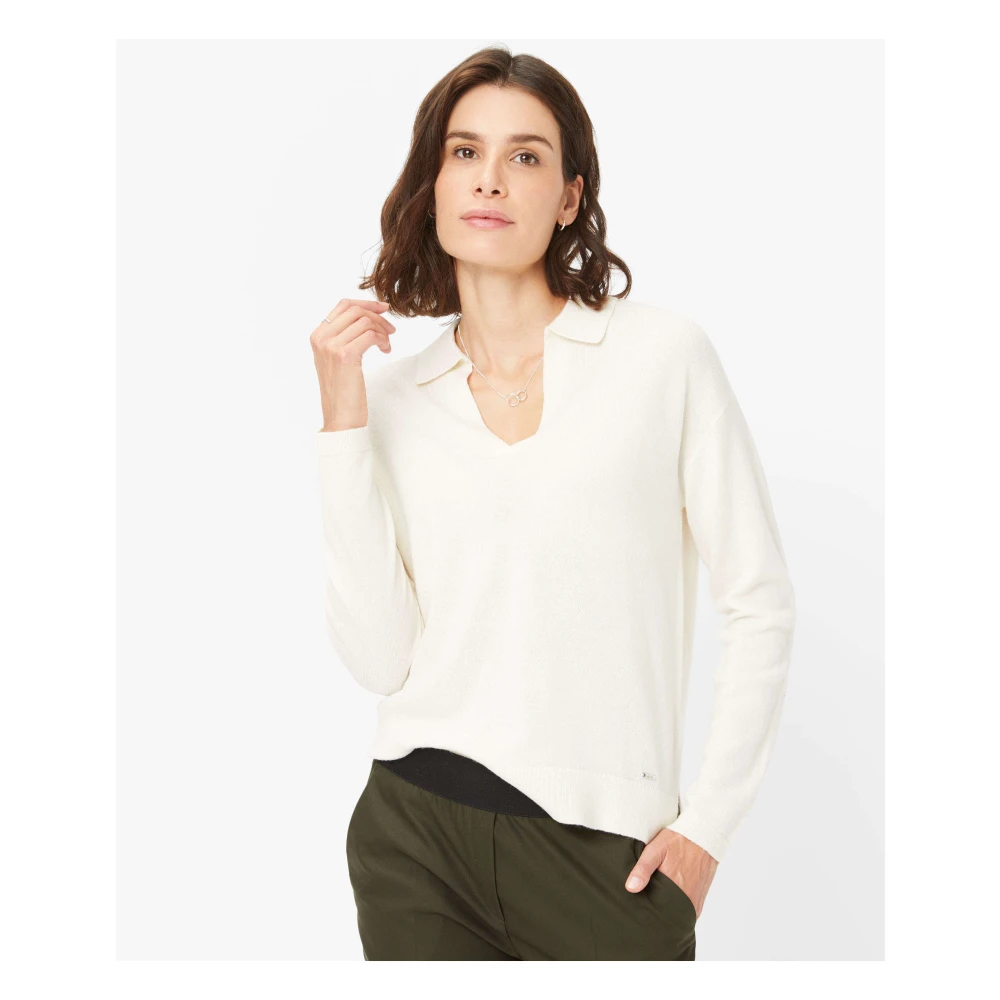 BRAX Lilian Casual-Elegant Must-Have Stijl Beige Dames