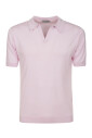 polo-rose-avec-col-en-v