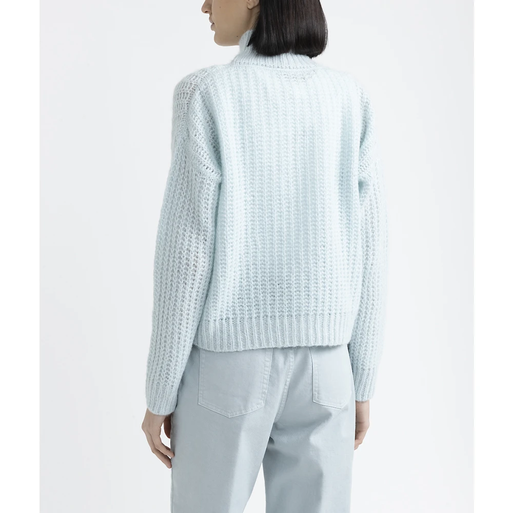 PESERICO Alpaca en lurex coltrui Green Dames