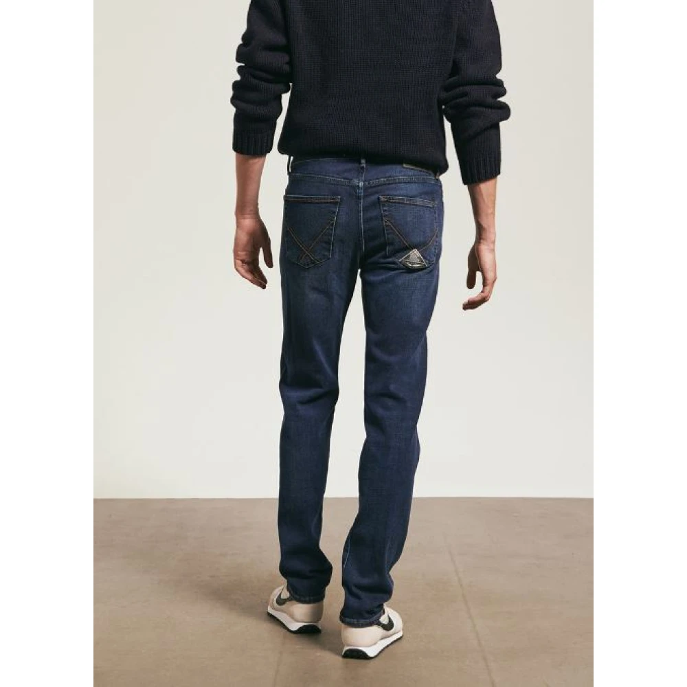 Roy Roger's Slim Fit Blauwe Denim Jeans Blue Heren