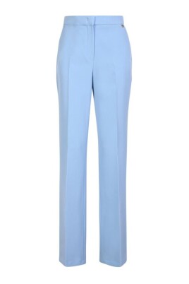 blue-fit-and-flare-cotton-pants