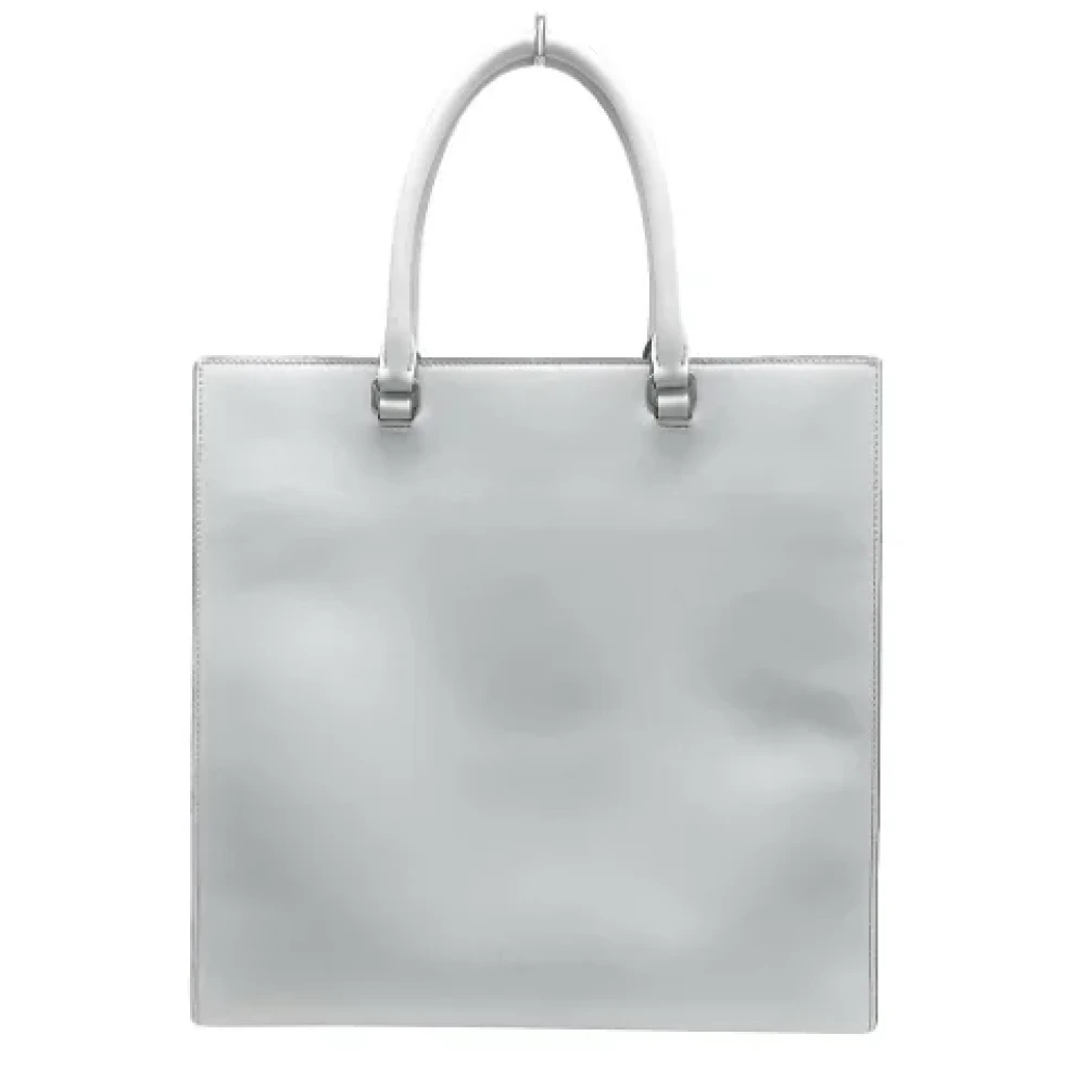 Prada Vintage Pre-owned Leather prada-bags Gray Dames