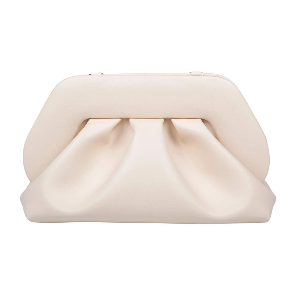 Themoirè Women's Beige Bios Clutch Bag