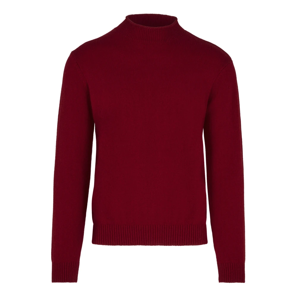 Bomboogie Uomo Rosso - Maglione A Collo Alto - Knitwear - M