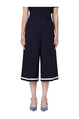 shorts-tailored-bleus-pour-femmes
