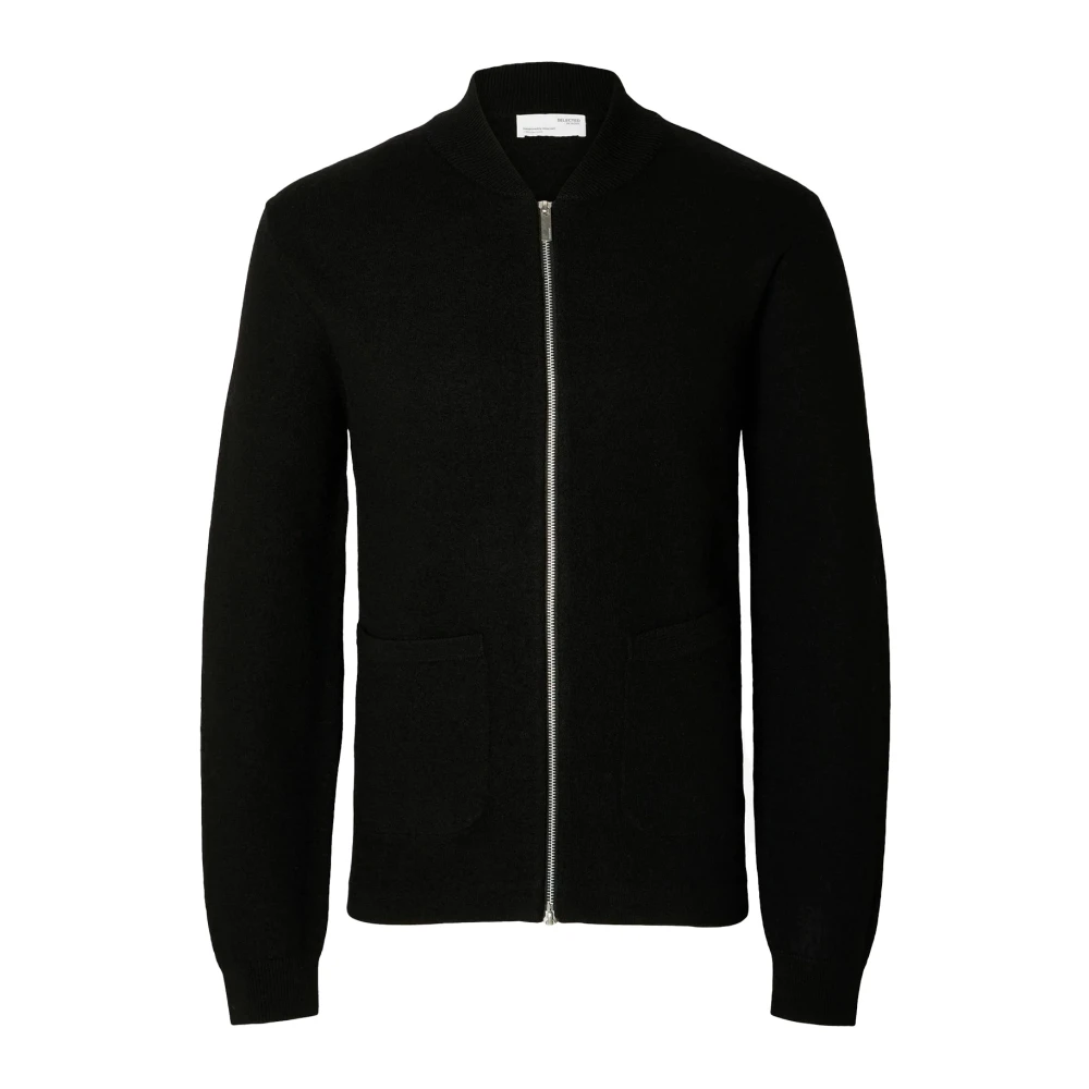 Selected Homme Zwart Stijlvolle Top Black Heren