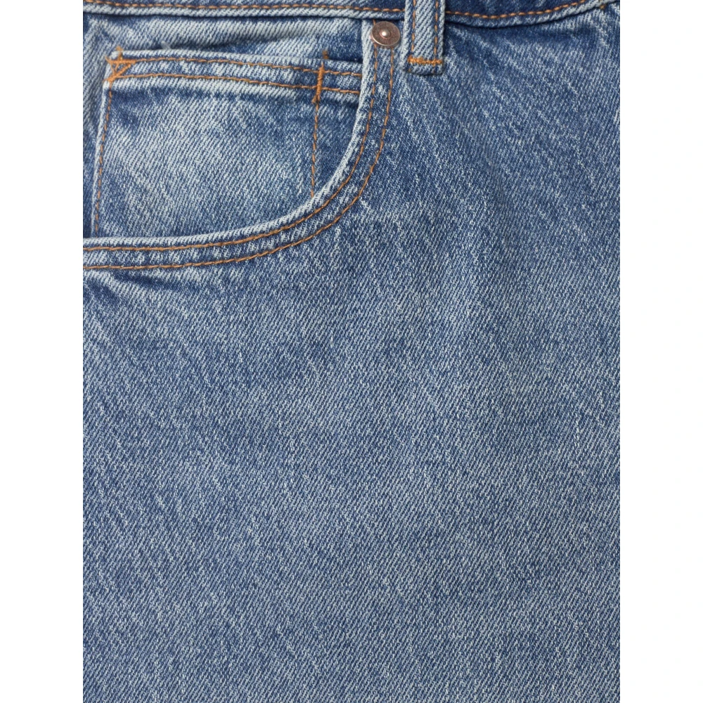 Abrand Jeans Hoge Rechte Jeans Erin Blue Dames