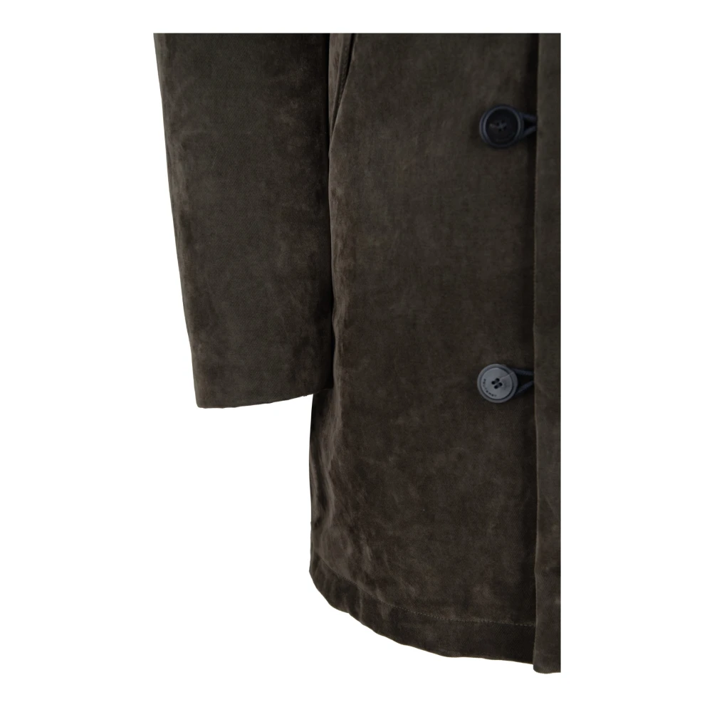 Peuterey Heren ritsjas met knoop Green Heren